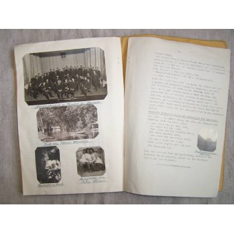 Album-journal Les soldats de la Luftwaffe, faisaient partie au musicien de Luftwaffengaukommando. Espenlaub militaria