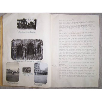 Luftwaffe Soldiers album-dagbok, tillhörde musikern i Luftwaffengaukommando. Espenlaub militaria