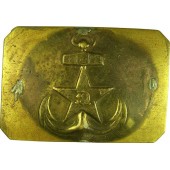 WW2 Soviet Navy brass buckle