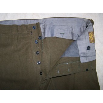 Pantaloni di lana da ufficiale o sottufficiale del primo dopoguerra. Espenlaub militaria