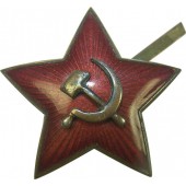 Red Army visorhat M 35 star cockade