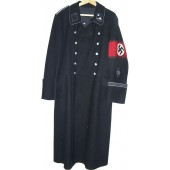 SS-SD Hauptscharführer abrigo negro