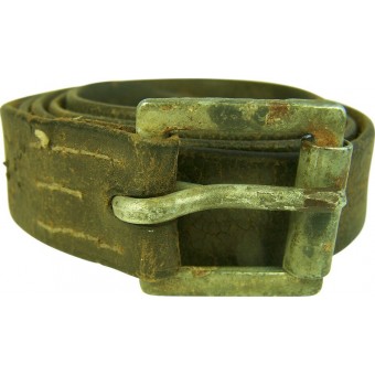 Armée rouge / ceinture en cuir soviétique de ceinture étroite. Largeur 3 cm.. Espenlaub militaria