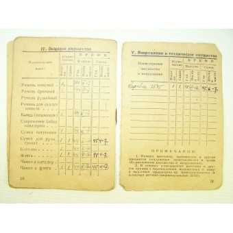 Soldat-ID från den röda armén från andra världskriget.. Espenlaub militaria