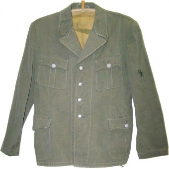 Early Polizei leightweight túnica de algodón. Espenlaub militaria