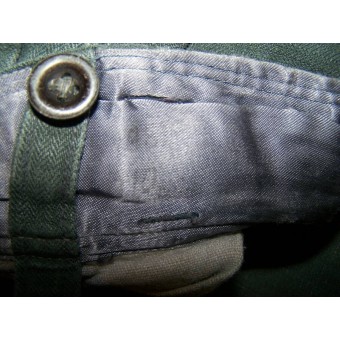 Летние брюки Luftwaffe для гарнизонов авиаполевых частей из материала дриллих. Espenlaub militaria