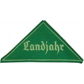 Triangolo con manica verde Landjahr HJ/BDM