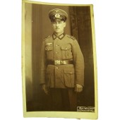 Original WW2 German Heer photo of Schutze