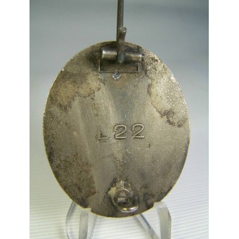 L / 22 Verwundeten Abzeichen, zilveren klasse. Espenlaub militaria