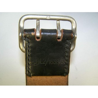 Ufficiali Cintura nera, segnata: fibbia - RZM M 5D / 93. Espenlaub militaria