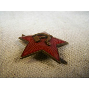 Soviétique M 35 de rouge cocarde étoiles avec un marteau et un cercle séparé. Espenlaub militaria