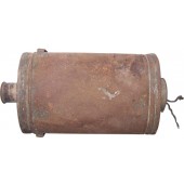 Zelinsky filter för rysk Zelinskiy-Kummant gasmask från första världskriget, kort variant