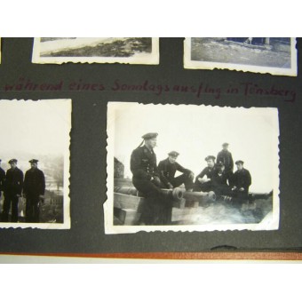 WW2 Fotoalbum belomged al soldato tedesco Kriegsmarine, 92 foto.!. Espenlaub militaria