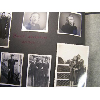 WW2 PhotoAlbum belemde naar de Duitse Kriegsmarine-soldaat, 92 fotos.!. Espenlaub militaria