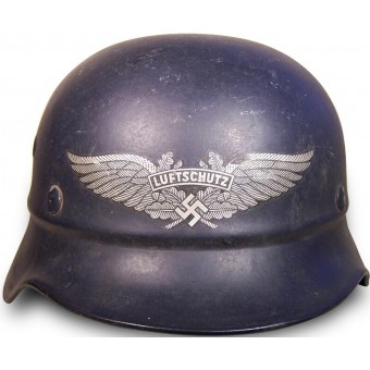 Luftschutz perlada casco de combate. Espenlaub militaria