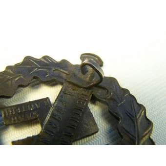 SA -Wehrabzeichen , brons typ 1. Espenlaub militaria