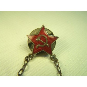 Soviet pre-war made badge of the Soviet Red Cross. Espenlaub militaria
