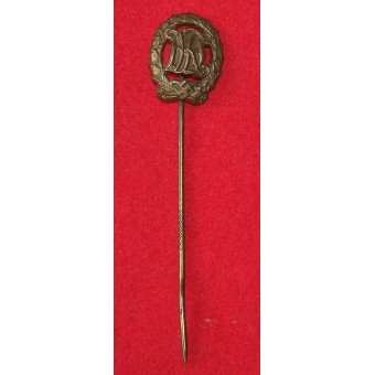 Deutsches 3 Reich Sportabzeichen Miniatur in Bronze. Espenlaub militaria