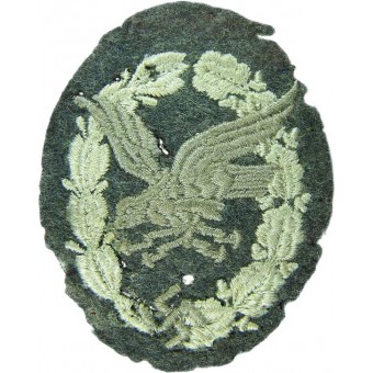 3rd Reich Beobachter- Bordschuetzen Abzeichen, embroidered version. Espenlaub militaria