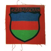 Schild für aserbaidschanische Freiwillige