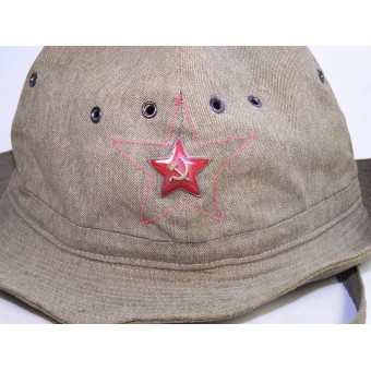 Erittäin niukka Neuvostoliiton trooppinen hattu. Sodan edeltävää valmistettua!. Espenlaub militaria