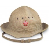 Cappello tropicale sovietico estremamente scarso. prodotto prima della guerra!