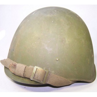 SSch 40 steel helmet by factory ZKO, dated 1953. Espenlaub militaria