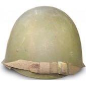 SSch 40 steel helmet by factory ZKO, dated 1953