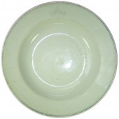 WW2 Russian Red Fleet soup Plate with RKVMF logo.