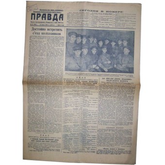 Pravda - Sovjet-krant. Uitgegeven 24 juni 1939 jaar. Espenlaub militaria