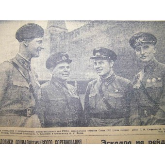 Pravda - sovjetisk tidning. Utgiven 28 juni, 1939 år. Espenlaub militaria