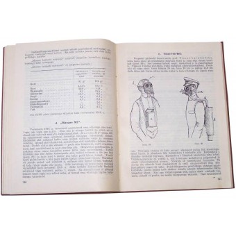 Kampfgas - Handbuch/Buch. Gasmasken, Kampfgasbomben, Schutzanzüge, Pferdegasmasken, Taktik... 1928 Jahr.. Espenlaub militaria