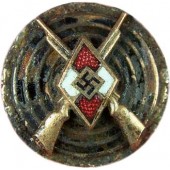 3 Reich HJ placa encontrada en el suelo