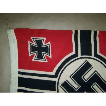 Terzo Reich Reihskriegsflagge, Battaglia bandiera. Espenlaub militaria