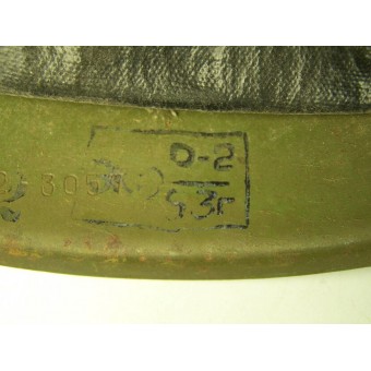 Советский стальной шлем СШ-40, образец 1940 г., вторая модель, шестиклепка. Espenlaub militaria