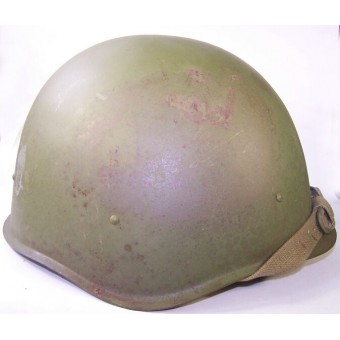 Vroege naoorlogse helm M40 helm, tweede model. Espenlaub militaria