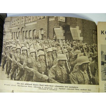 Magazine de propagande estonien PILDILEHT. Espenlaub militaria