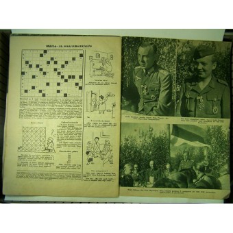 WW2 -ajanjakso Viron Waffen SS Propaganda -lehti. Espenlaub militaria