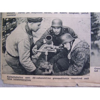 Deutsche WW2-Propagandazeitschrift PILDILEHT Estnische Sprache, 1944. Espenlaub militaria