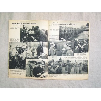 Le magazine de propagande militaire allemand WW2 PILDILEHT estonien, 1944. Espenlaub militaria