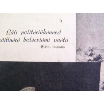 Tysk propagandatidning från WW2/Waffen SS, tryckt i Estland 1944.. Espenlaub militaria