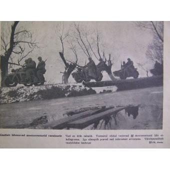 Deutsche WK2/Waffen SS estnische Zeitschrift Pildileht nr2, 1944. Espenlaub militaria