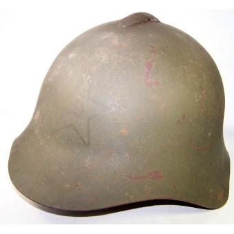 Стальной шлем образца 1936 г.,  СШ-36, год выпуска 1938-39. Espenlaub militaria