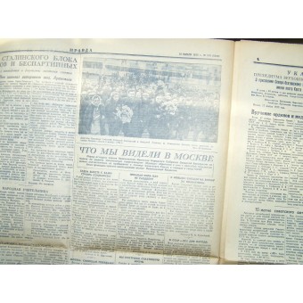 10 Tage vor dem finnischen Winterkrieg Pravda Sowjetische Zeitung vom 18. November 1939 Jahr. Espenlaub militaria