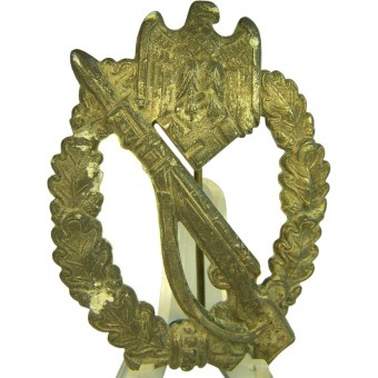Infanterie Sturmabzeichen -merkki. Jalkaväen hyökkäysmerkki, hopea. Espenlaub militaria