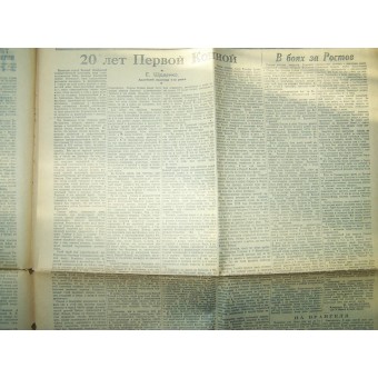 Periódico de propaganda Pravda- del 19 de noviembre 1939 año. Espenlaub militaria