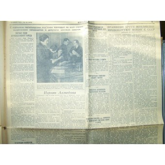 Pravda- propaganda newspaper from 19 November 1939 year. Espenlaub militaria