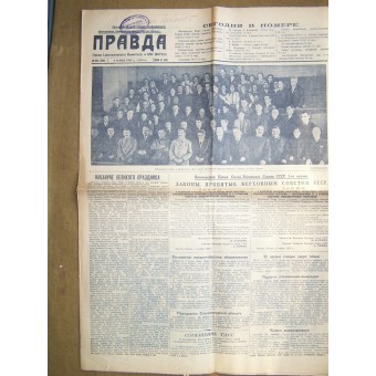 Sovjet PRAVDA-krant. Espenlaub militaria