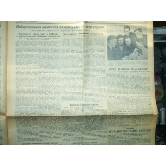 Газета Правда, 4 ноября, 1939 г.. Espenlaub militaria