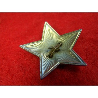 Soviética rusa M escarapela 35 estrellas con martillo y la hoz separada, buen esmalte de color naranja claro. Espenlaub militaria